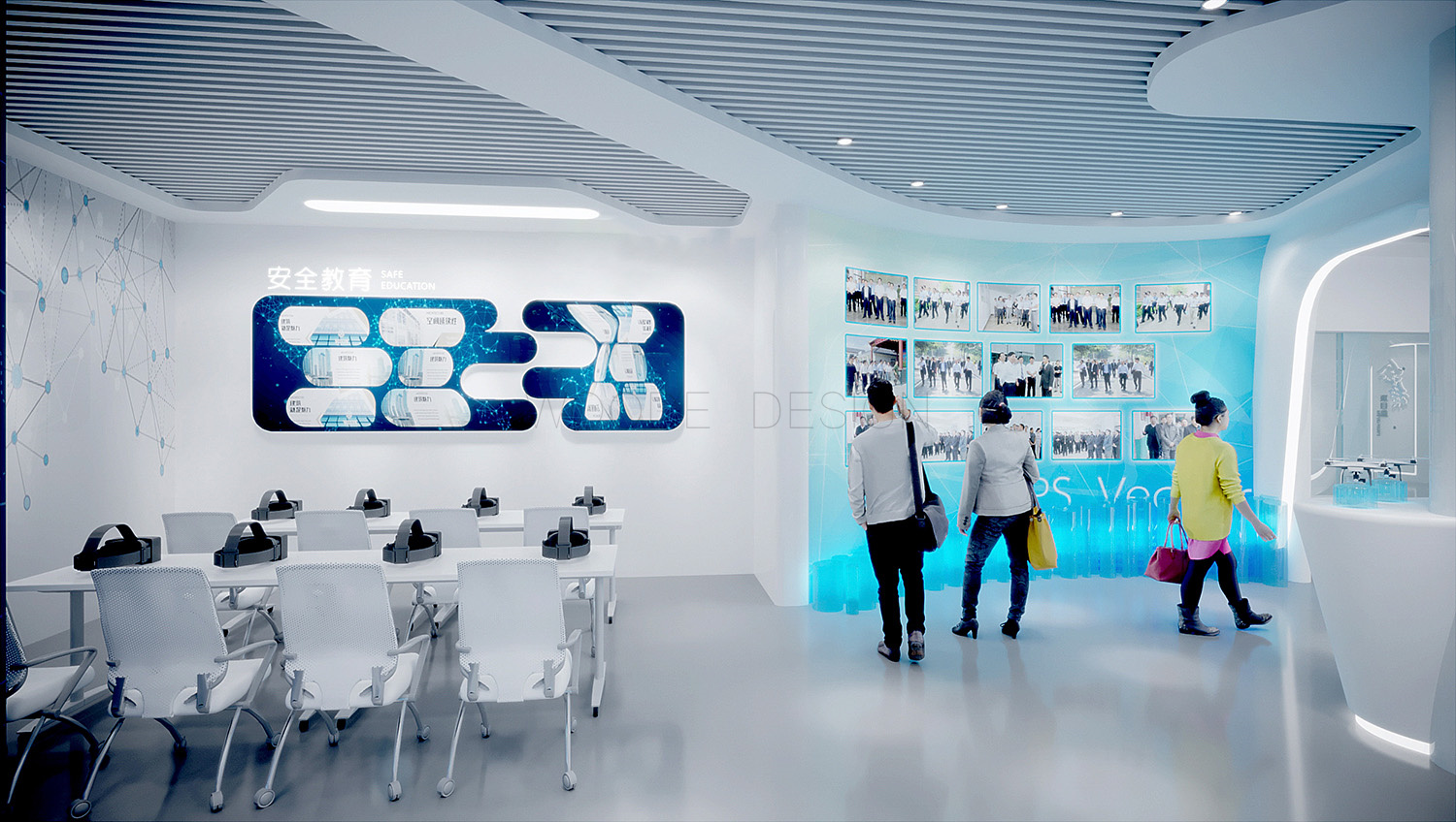建筑行业公司展厅设计